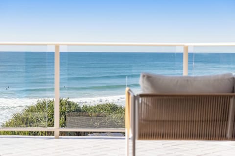 View from the balcony couch.
