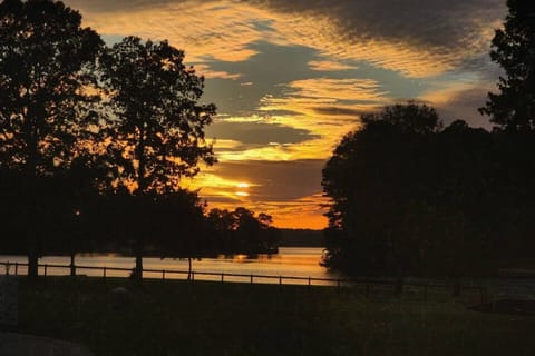 Sunset Oasis from Deck