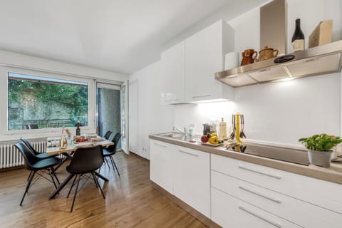 Kitchen and dining area