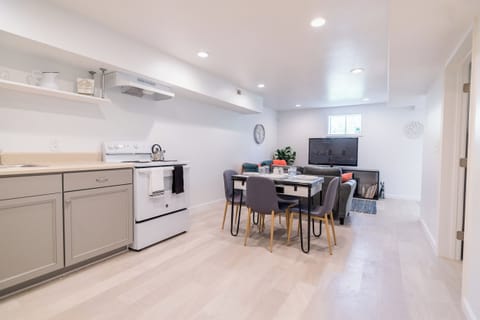 Bright living space is cozy with plenty of natural light