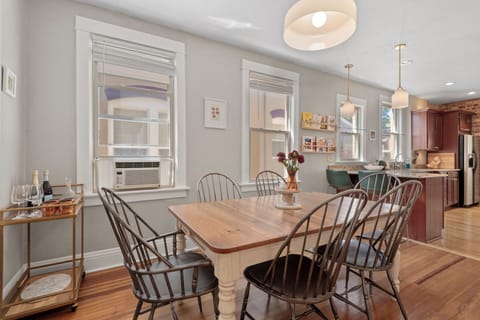 Dining Room w/ Bar Cart