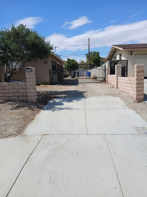 Back your RV up the driveway