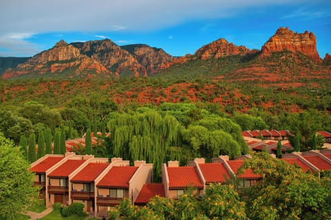 Ariel - Red Roof  & Mountain Views