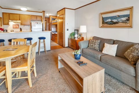 Bunk beds in the hallway. Perfect for kids (or adventurous adults)!