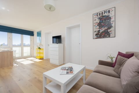 Living space with direct access to the balcony.