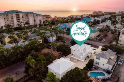 Welcome to Sand and Serenity! This Stunning Home is completely Remodeled + has all New Furniture + a Private, Heated Pool + easy access to the beach and all the local attractions!