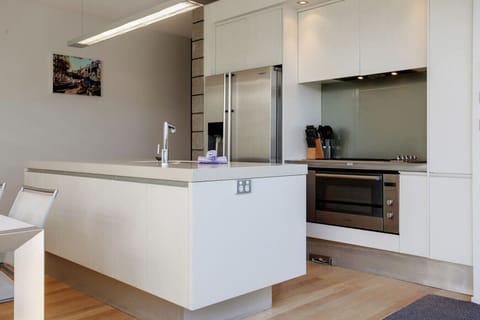 The kitchen has everything  you need to create family meals.