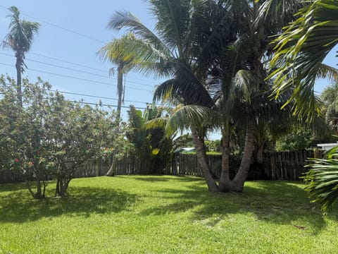 Large Fenced Backyard