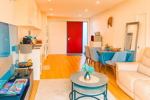 Enjoy your stay with a fully equipped kitchen, stylish dining space