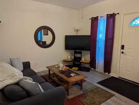 50" Smart TV, Wi-Fi and Ethernet hub. 