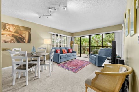 Living Room with Balcony Access