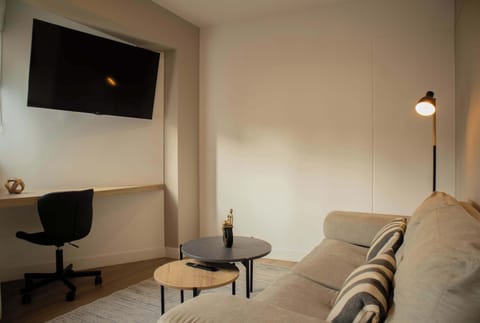 Living room with tv