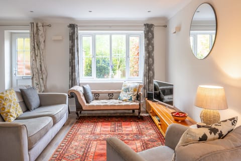 Ground floor: An attractive sitting area which overlooks the village road