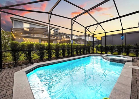 Take a refreshing dip in your own private pool, complete with child safety fence for peace of mind.