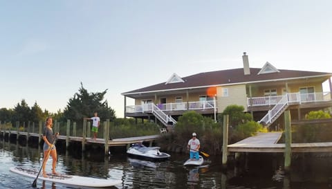 View from the canal - Kite Club Unit is on the Left side