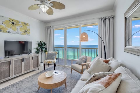 Living room with a stunning view
