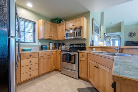 Kitchen with Counter Seating