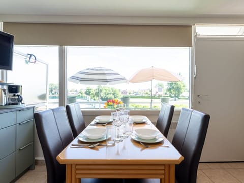 Furniture, Interior Design, Flooring, Ceiling, Floor, Lighting, Table, Chair, Kitchen & Dining Room Table, Room