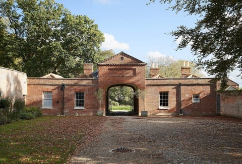 Stewards House occupies the right hand-side of this former gate house