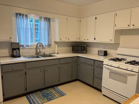 Microwave, coffee maker, toaster, etc..