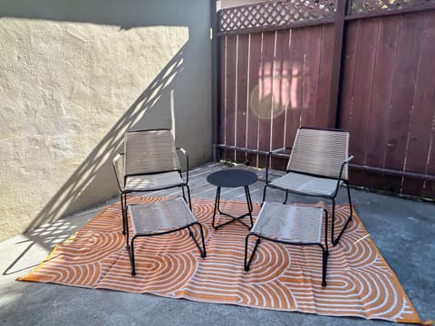 Yard off living room