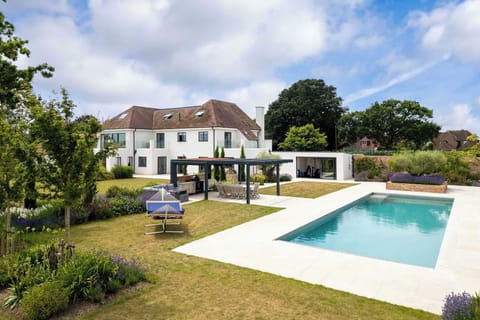 The house, gardens and pool area – designed for luxurious outdoor living