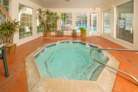 Melt stress away in a bubbling indoor whirlpool retreat.
