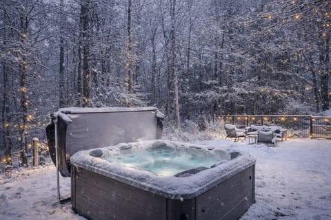 Nothing beats a steaming soak on a crisp winter night