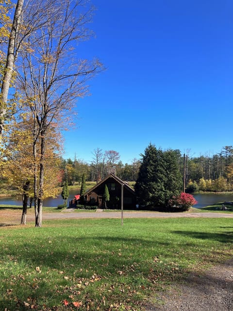 Wonderful cabin on 100 acres with trails on pond