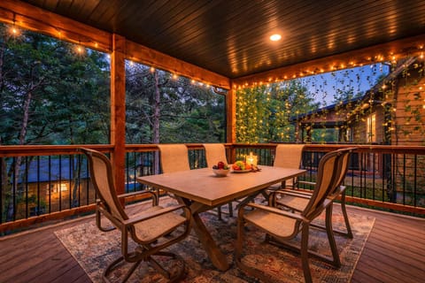 Beautiful evenings on the deck