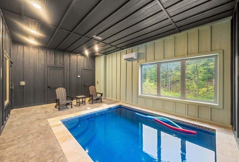 Private, indoor, and heated pool thats perfect for year round fun!