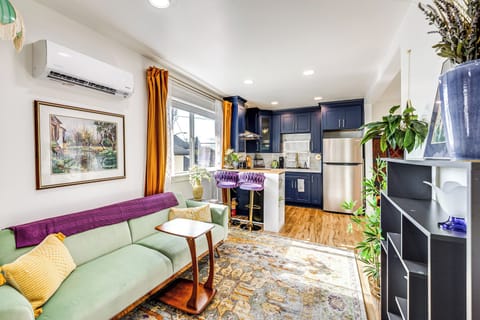 Anacortes Vacation Rental | Studio | 1BA | 500 Sq Ft | Stairs Required