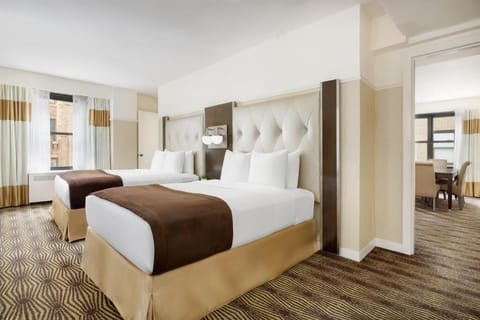 Unit with double beds
