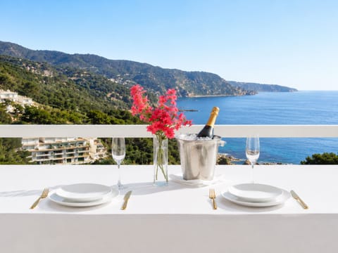 Views from the covered terrace