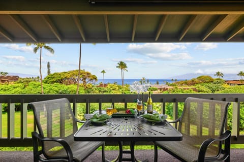 Enjoy serene golf course views right from your private lanai.