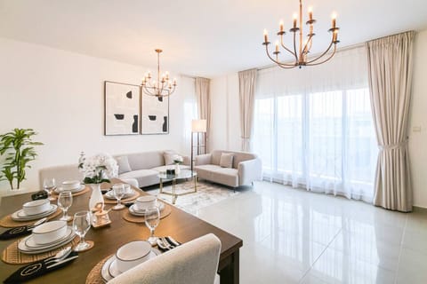 Settle into the plush comfort of our living room, designed for ultimate relaxation after a day of adventure.