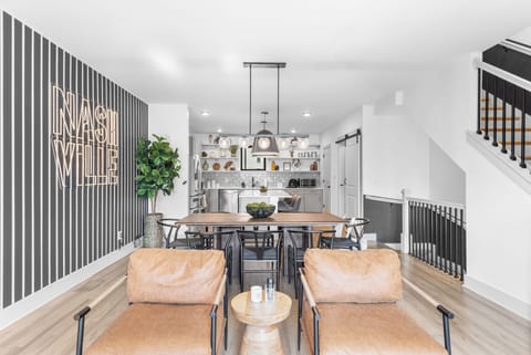 Open layout concept offering seamless transitions.