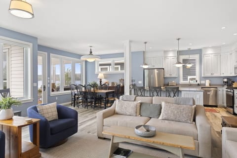 Living room and social area