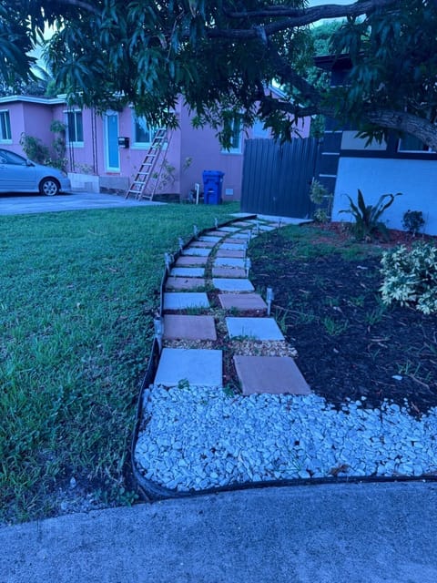 Front entrance / driveway