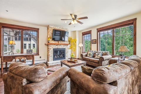 Living Area - Main Street Station 3305 - Breckenridge Vacation Rental