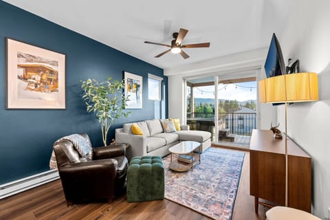 Cozy up in style- this living room is perfect for relaxation and gathering.