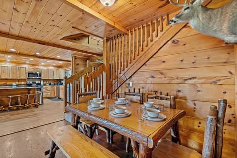Second Dining Space Steps from Kitchen