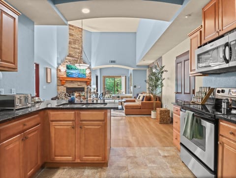 View from your entryway into the River Roost