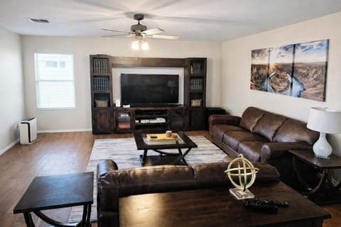 Style meets comfort in this welcoming living room.