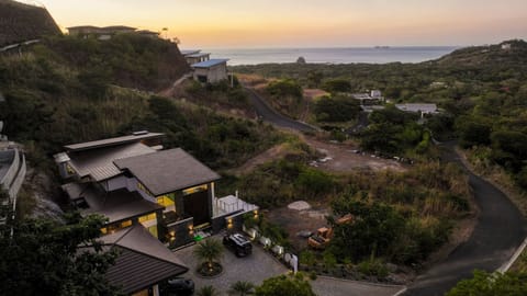 Aerial view of Crystal Casita