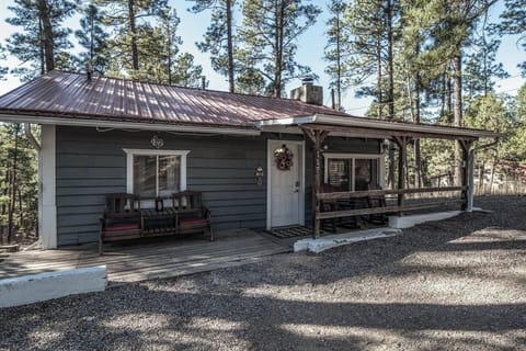 Front of the cabin 