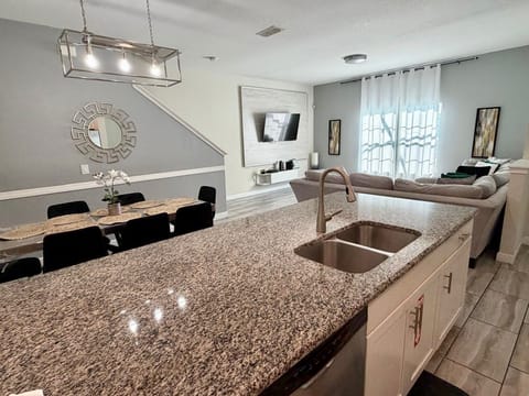 Kitchen,Dining,Living - open concept 