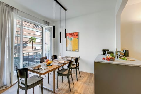 Kitchen and dining area