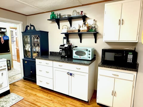 Fully stocked kitchen
