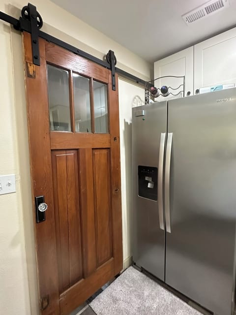 Original Back Door of House